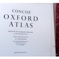 Concise Oxford Atlas - Hardcover 1958 2nd Edition