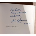 The Lion and the Thespian - David Bloomberg - Paperback  **Inscribed and signed**