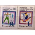 Russia - 1992 - Olympic Games - 2 stamps Mint