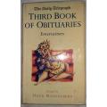 The Daily Telegraph Third Book of Obituaries - Ed: Hugh Massingberd - Hardcover (Entertainers)