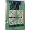 The Saucers Speak - George Hunt Williamson  - Hardcover 1963
