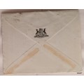 Union of South AFrica - 1939 - 3 Pairs of stamps on envelope with Union Crest on back