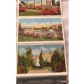 Vintage Travel Souvenir - Mobile, Alabama (The City of Six Flags)(Dated 1959)Foldout style 16 Photo