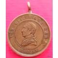 Religious Medallion/Pendant - Vatican Pope Leo XIII Pont. Max. - Romae - Annus MDCCCLXXXVIII