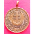 Religious Medallion/Pendant - Vatican Pope Leo XIII Pont. Max. - Romae - Annus MDCCCLXXXVIII