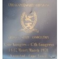 Artisan Staff Association SAR&H Trade Union 47 Congress, Cape Town 1978 Document holder