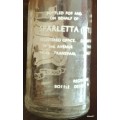 Vintage Miniature Sparletta Bottle