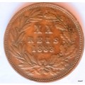 Portugal - 1883 - Luiz I - XX Reis - Bronze
