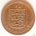 Guernsey - 1933 H - 1 Double - Bronze