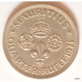 Mauritius - 1971 - ¼ Rupee - Copper-nickel