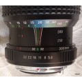 Elicar 55m 1A - Camera Lens - Ozunon GMC Auto Tele Zoom - (in case) - some dust visible