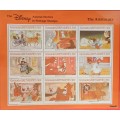 Grenada Grenadines - 1988 - Disney (The Aristocats) Sheet of 9 - Issue No 4474 with Certificate
