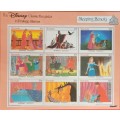 Grenada  - 1987 - Disney (Sleeping Beauty) Sheet of 9 - Issue No 5758 with Certificate