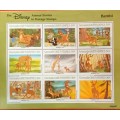 Grenada Grenadines  - 1988 - Disney (Bambi) Sheet of 9 - Issue No 9387 with Certificate