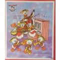 Maldives - 1994 - Disney (Donald`s Dixieland Band) Commem Sheet - Issue No. 1941 with Certificate