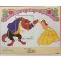 St Vincent - 1992 - Disney (Belle and Beast) Commemorative Sheet - Issue No. 6055 with Certificate