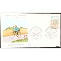 France - 1972 - Stamp Day (Rural Postman on Bicycle in 1894) - FDC