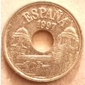 Spain - 1997 - 25 Pesetas (Melilla) - Aluminium-bronze