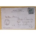 Post Card - Burgher`s Park, Pretoria - Date stamp: 1909 Pretoria and Helderberg