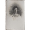 Vintage Postcard Portrait - Lady - Undated