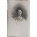 Vintage Postcard Portrait - Lady - Undated