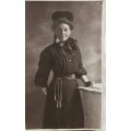 Vintage Postcard Portrait - Lady - Davies & Thornton, Balham & Brixton