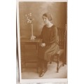 Jerome Ltd.  Vintage Postcard Portrait - Seated Lady - 6 May 1928