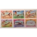 Liberia - 1978 - Aviation history - Set of 6 Cancelled stamps