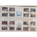 Bophuthatswana - 1985 - Second Definitive - Set of 17 stamps on FD Folder 2.1