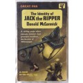 The Identity of Jack The Ripper - Donald McCormick - Paperback 1959