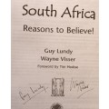 South Africa: Reasons to Believe - Guy Lundy and Wayne Visser - Paperback (Signed by both Authors)
