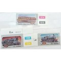 RSA - 1983 - Trains -  3 Unused stamps