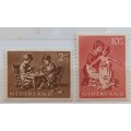Netherlands - 1954 - Child Welfare Fund - 2 Unused stamps