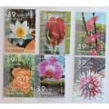 Netherlands  - 2002 - Summer Flowers - 6 Used stamps