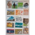 Netherlands - Mixed Lot of 14 Used stamps
