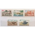Mali - 1961  Definitives: Agriculture - 5 Unused Hinged stamps