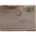Envelope - Posted Russia to England - with 3 stamps Definitives of 1929-1932 (Letters dated 1936/7)