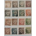 Portugal - 1931 - Lusiads Series - 16 Used (some Hinged) stamps
