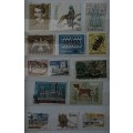 Portugal - Mixed Lot of 14 Used (some Hinged) stamps