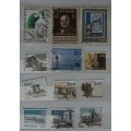 Portugal - Mixed Lot of 12 Used (some Hinged) stamps