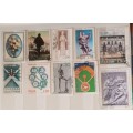 Italy - Mixed Lot of 10 Used (some Hinged) stamps