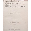 From Sea to Sea - Rudyard Kipling - Vol. 1 - Tauchnitz Edition - Hardcover 1900