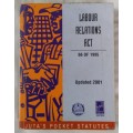 Labour Relations Act 66 of 1995: Updated 2001 - Paperback (Juta`s Pocket Statutes)