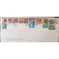 South Africa - 1961 - First Decimal Definitive - Private FDC with 10 stamps