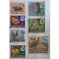 Southern Rhodesia - 1964 - Local Motifs Definitive - 7 Used stamps including 10/-