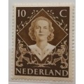 Netherlands -  1948 - Queen Juliana`s Coronation - 1 Mint stamp