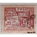 Albania - 1978 - Socialism Activities Definitive - 1 Used stamp