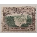 Southern Rhodesia - 1932 - Victoria Falls - 1 Used stamp
