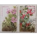Kenya - 1983 - Flowers - 2 Used stamps