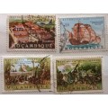 Mozambique - 1960`s - Mixed Lot of 4 Used stamps